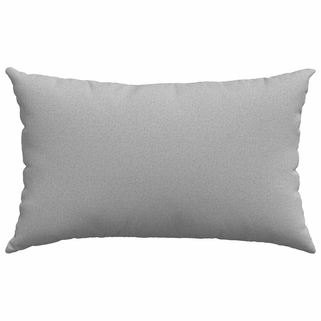 Coussins de canapé 2 pcs Gris nuage 50 x 30 cm Tissu