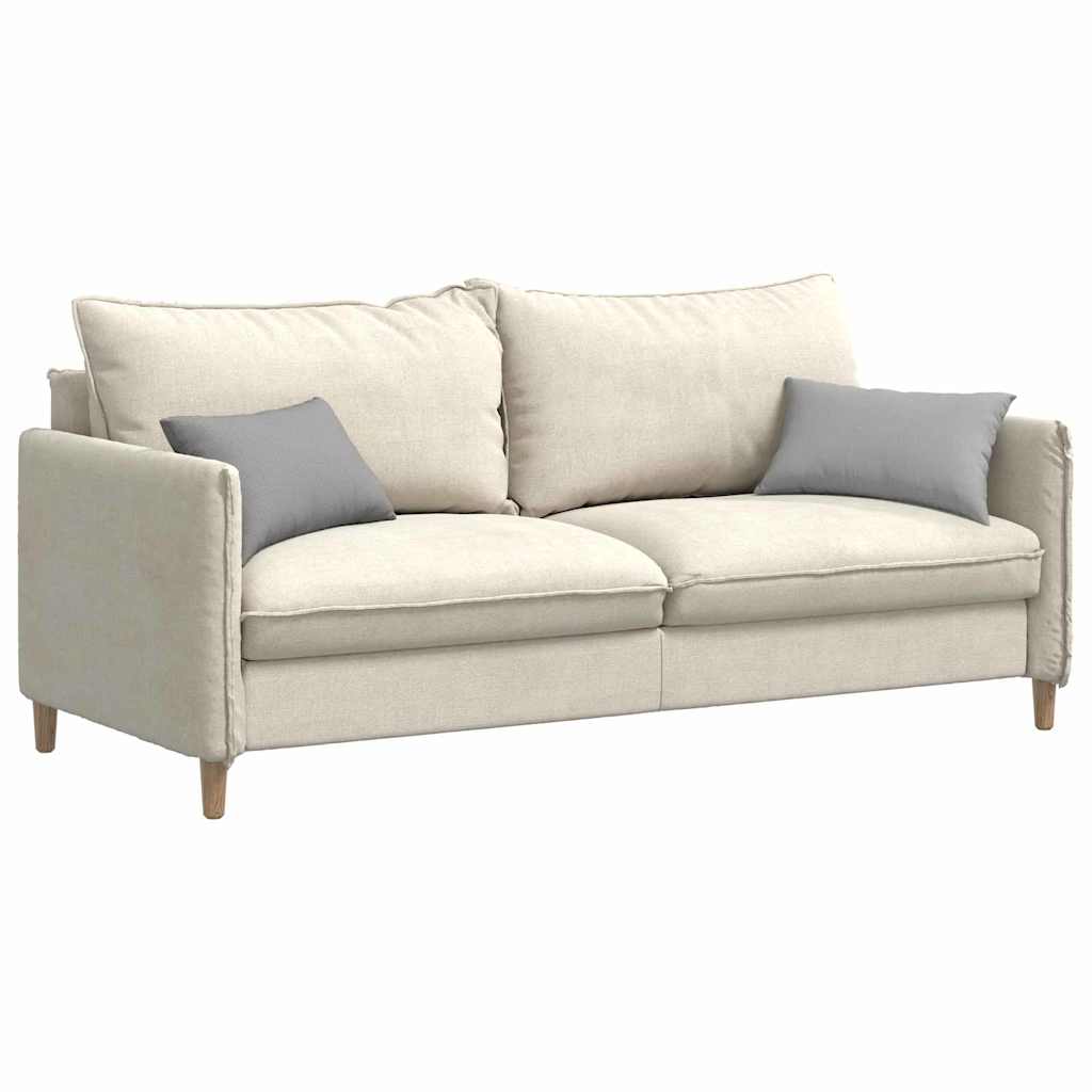 Coussins de canapé 2 pcs Gris nuage 50 x 30 cm Tissu