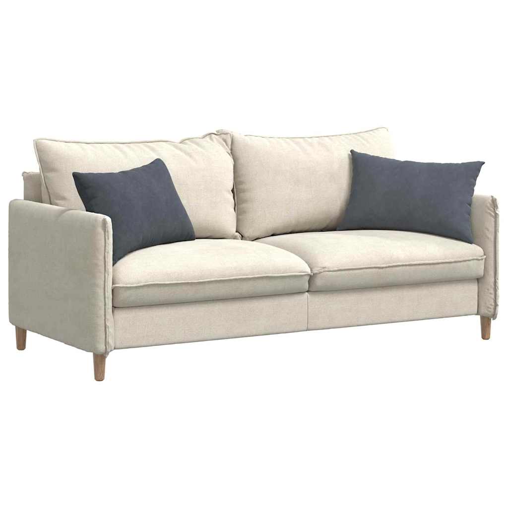 Coussins de canapé 2 pièces gris foncé 60 x 40 cm tissu côtelé