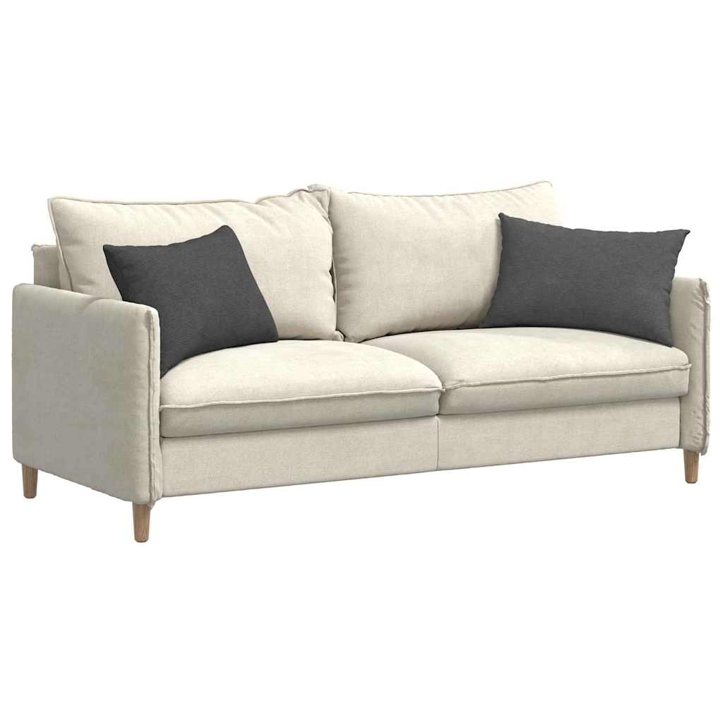 Sofa Cushions 2 Pieces Dark Grey 60 x 40 cm Cord Fabric