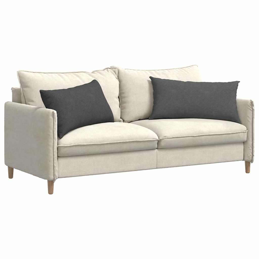 Coussins de canapé 2 pièces gris foncé 80 x 40 cm en velours côtelé
