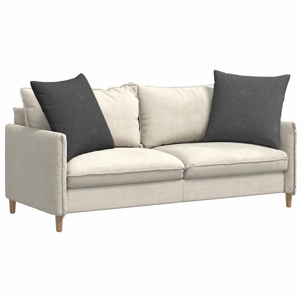 Coussins de canapé 2 pièces gris foncé 60 x 60 cm en velours côtelé