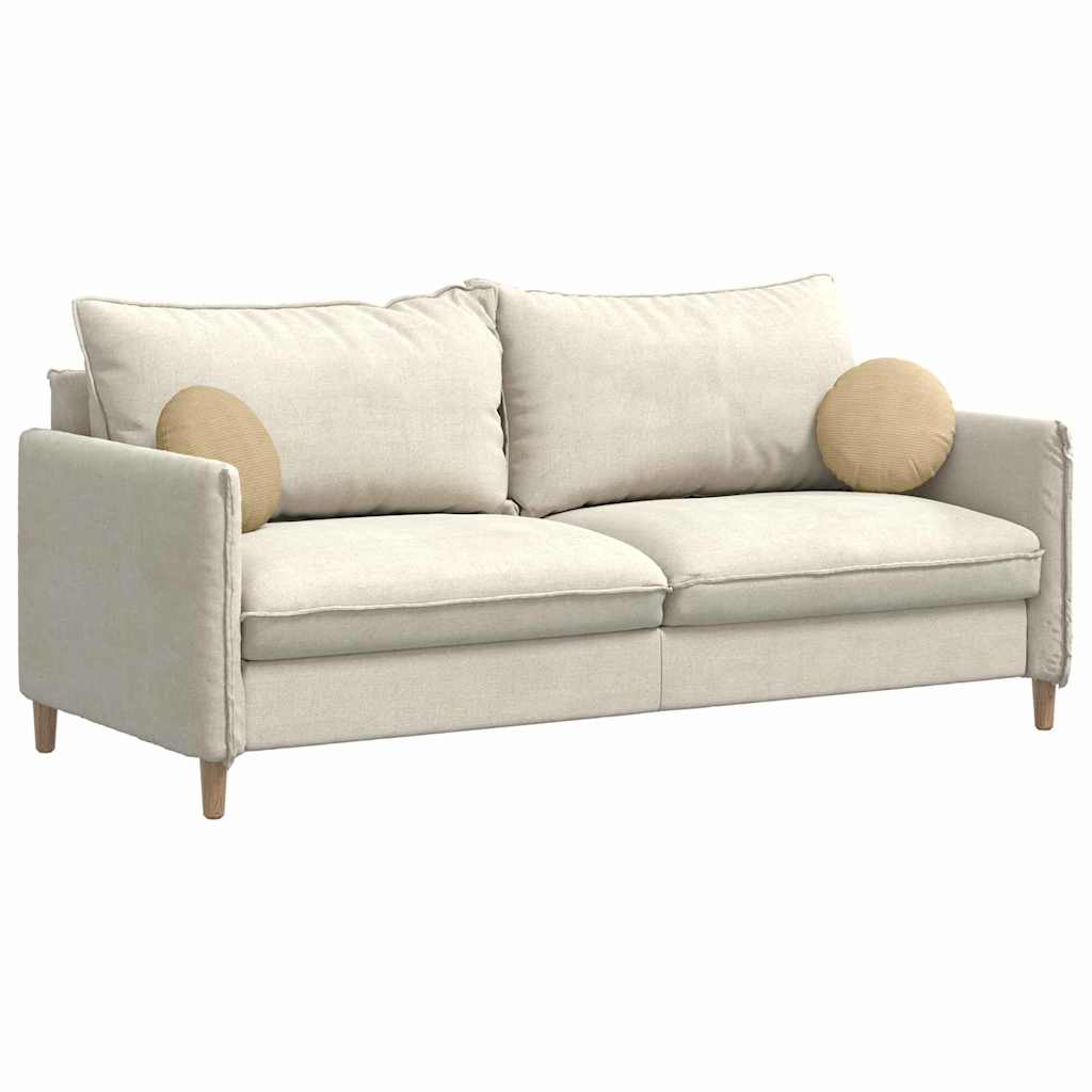 Coussins d'assise 2 pcs Gris-vert Ø 30 cm Tissu côtelé