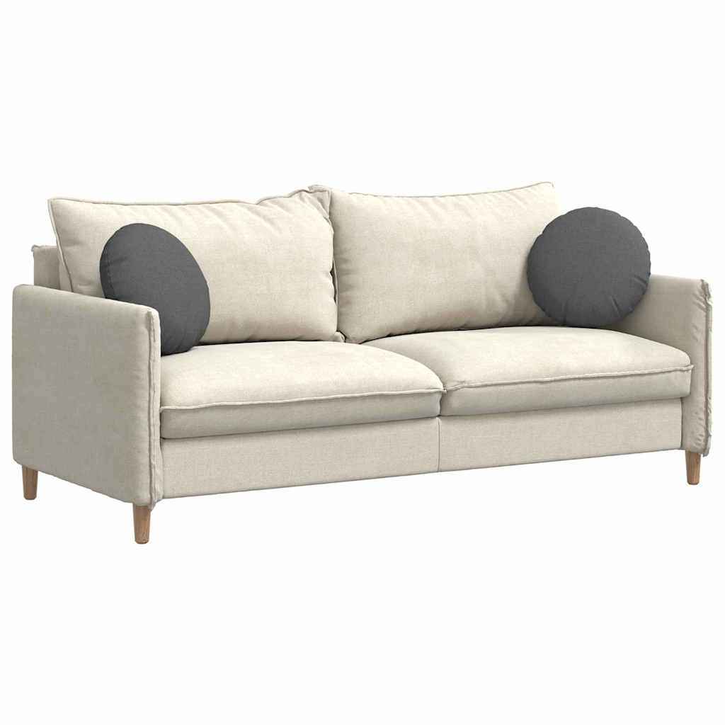 Coussins de chaise 2 pcs Gris foncé Ø40 x 13 cm Tissu