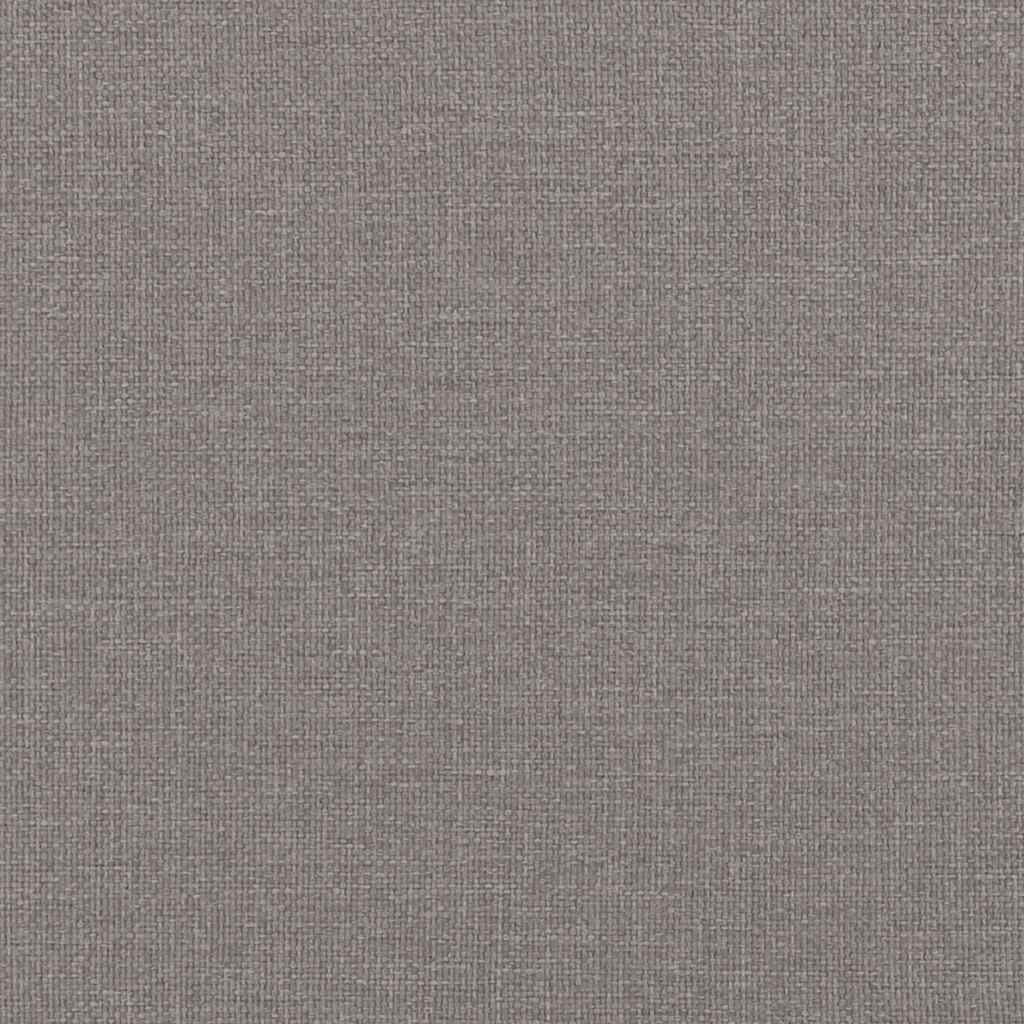 Coussins d'assise 2 pcs Taupe Ø40 x 13 cm Tissu