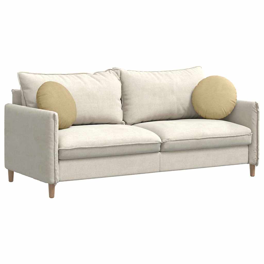 Coussins d'assise 2 pcs Gris-vert Ø 40 cm Velours côtelé