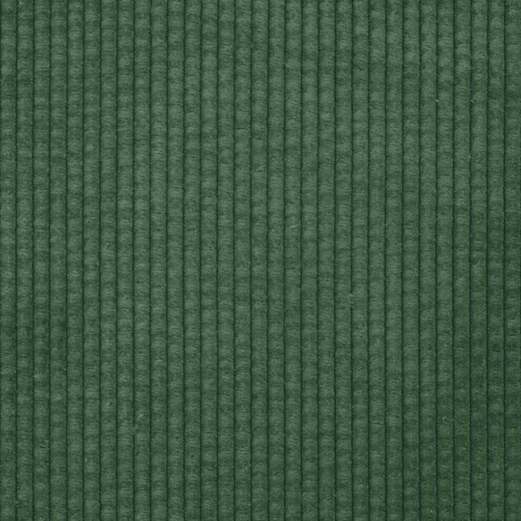 Seat cushions 2 pcs Dark green Ø 80 cm Corduroy