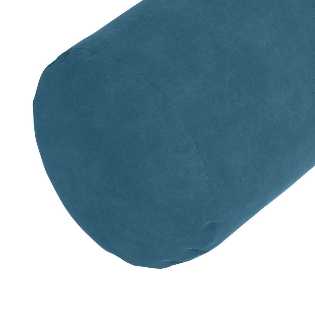 Bolsterkissen 2 Stück Blau Ø 15 x 40 cm Cordstoff