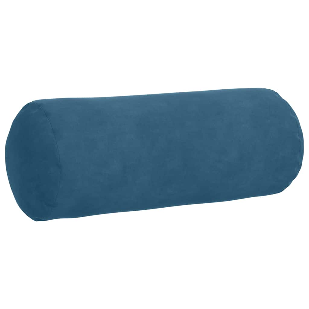 Bolsterkissen 2 Stück Blau Ø 15 x 40 cm Cordstoff