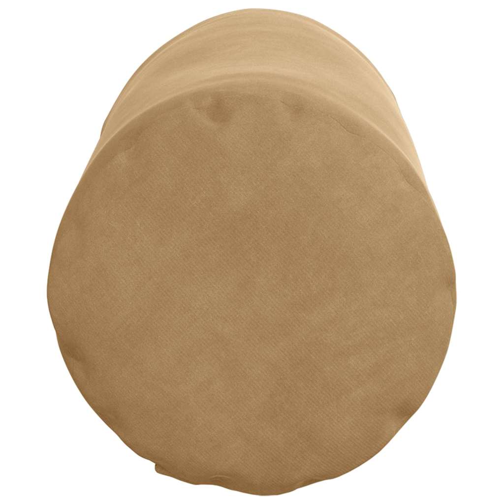 Bolsterkissen 2 Stück Braun Ø 15 x 40 cm Cordstoff
