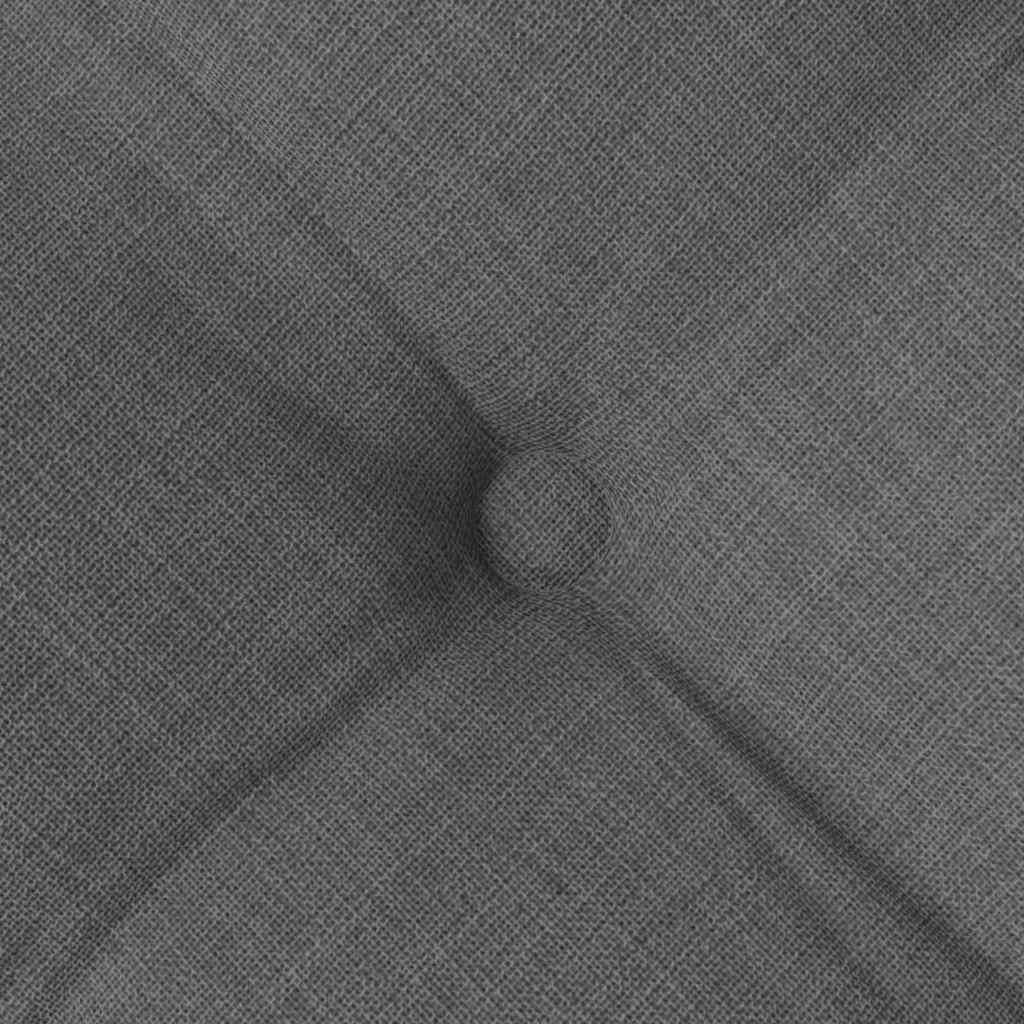 Coussins d'assise 4 pcs Gris foncé 40 x 40 x 6 cm Tissu