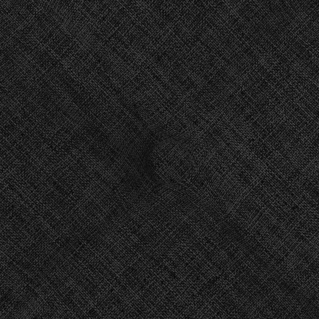 Coussins de chaise 4 pcs Noir 40 x 40 x 6 cm Tissu