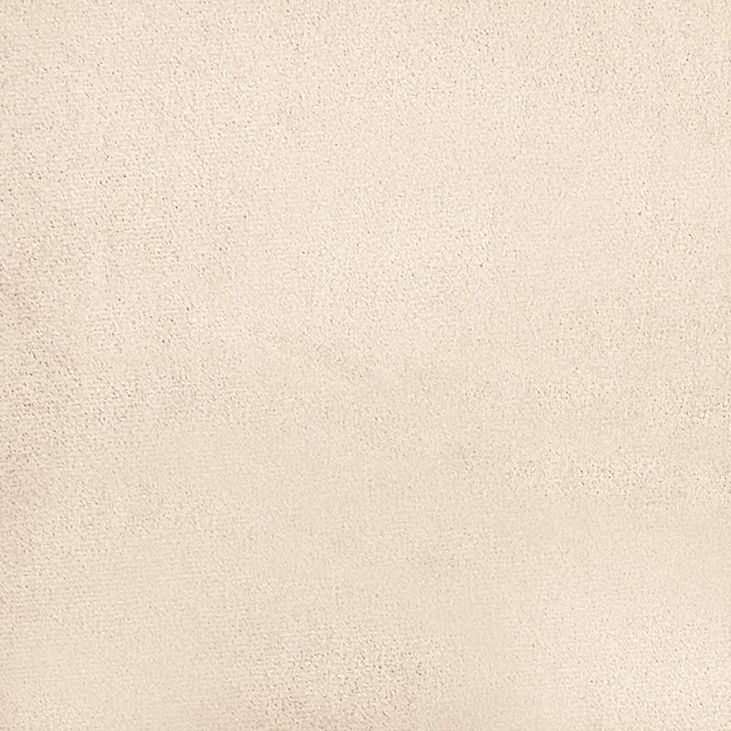 Coussins de chaise 4 pcs Beige 40 x 40 x 6 cm Microfibre