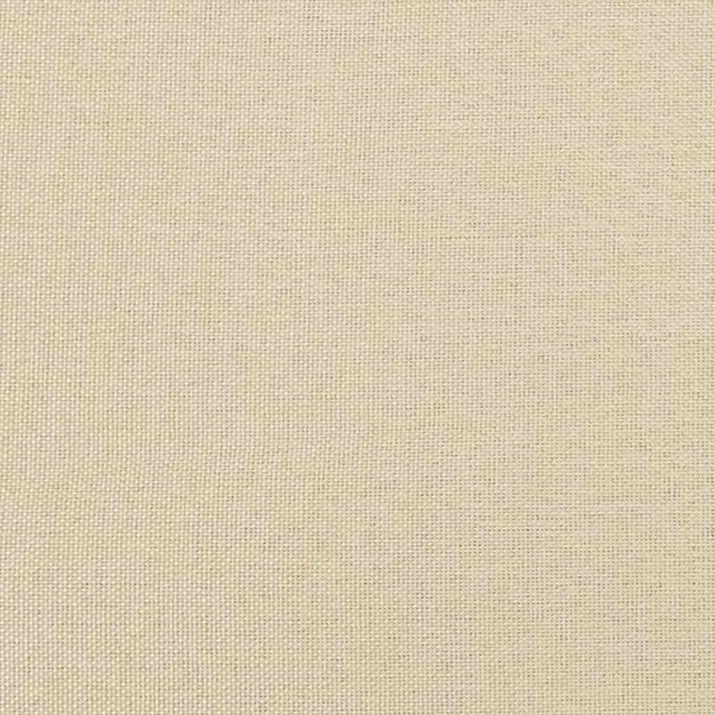 Sitzkissen 4 pcs Creme 40 x 40 x 3 cm Stoff