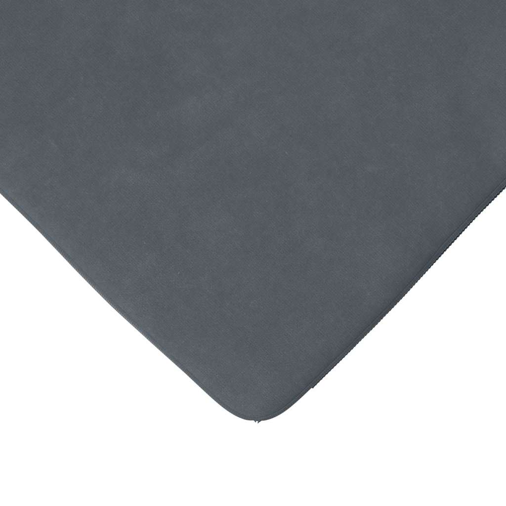 Coussins de chaise 4 pcs Gris foncé 40 x 40 x 3 cm Velours