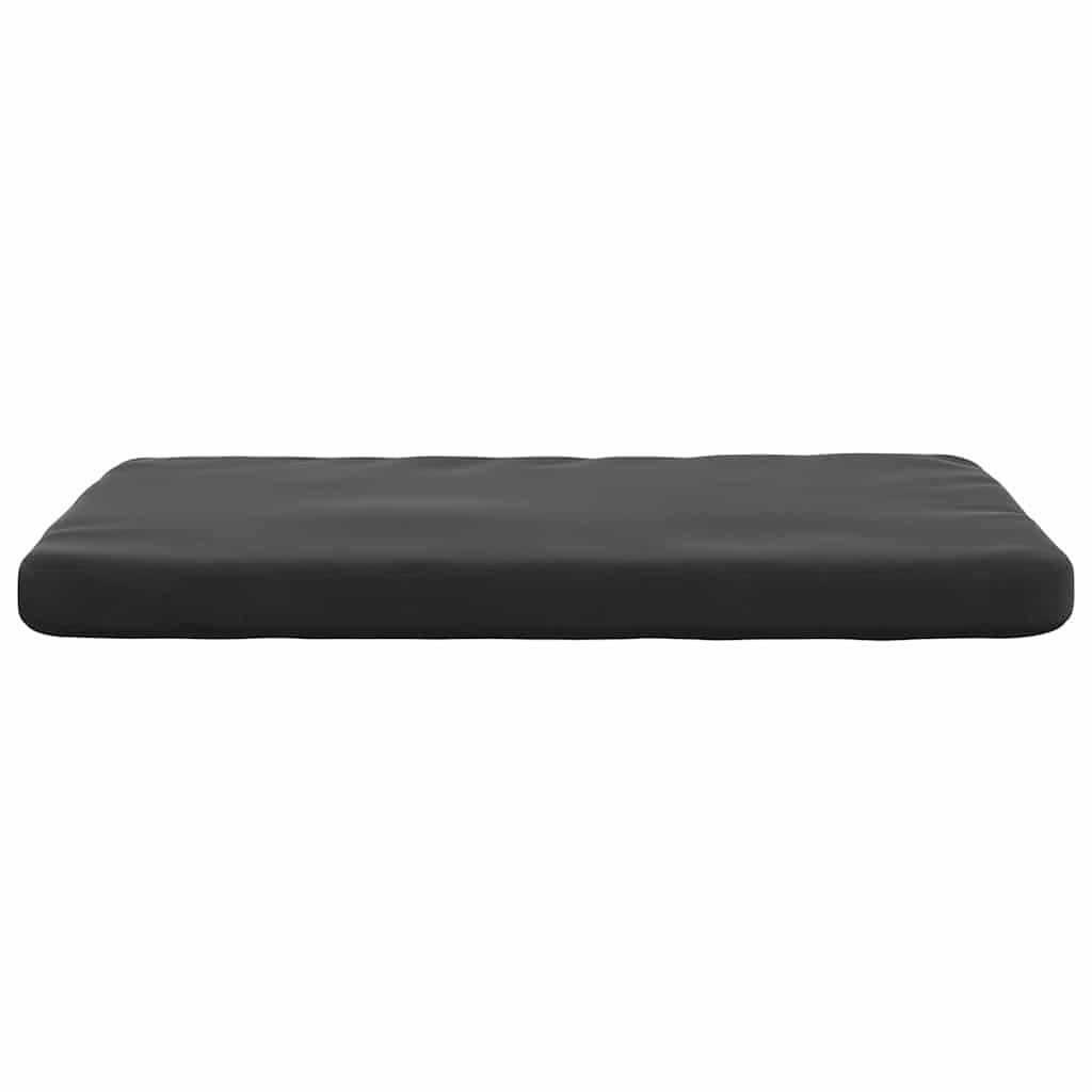 Seat Cushions 4 pcs Black 40 x 40 x 3 cm Velvet