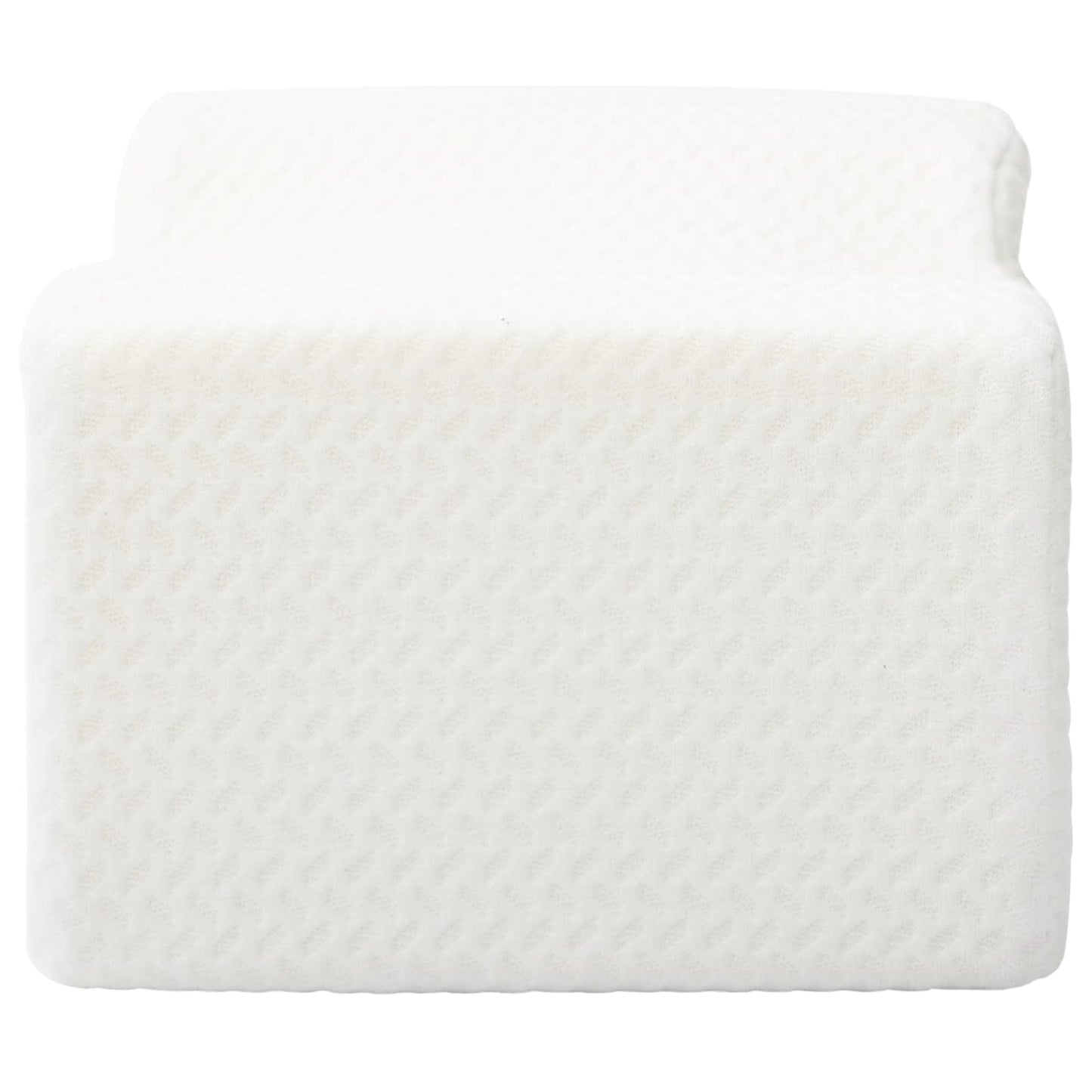 Knee Pillow Weiß Polyester 26 x 21,5 x 15 cm