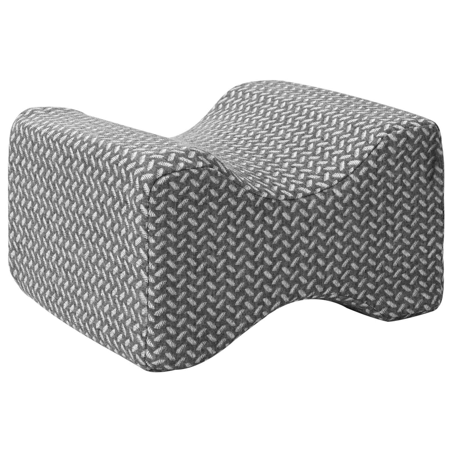 Knierolle Einfarbig Grau 26 x 21,5 x 15 cm Polyester