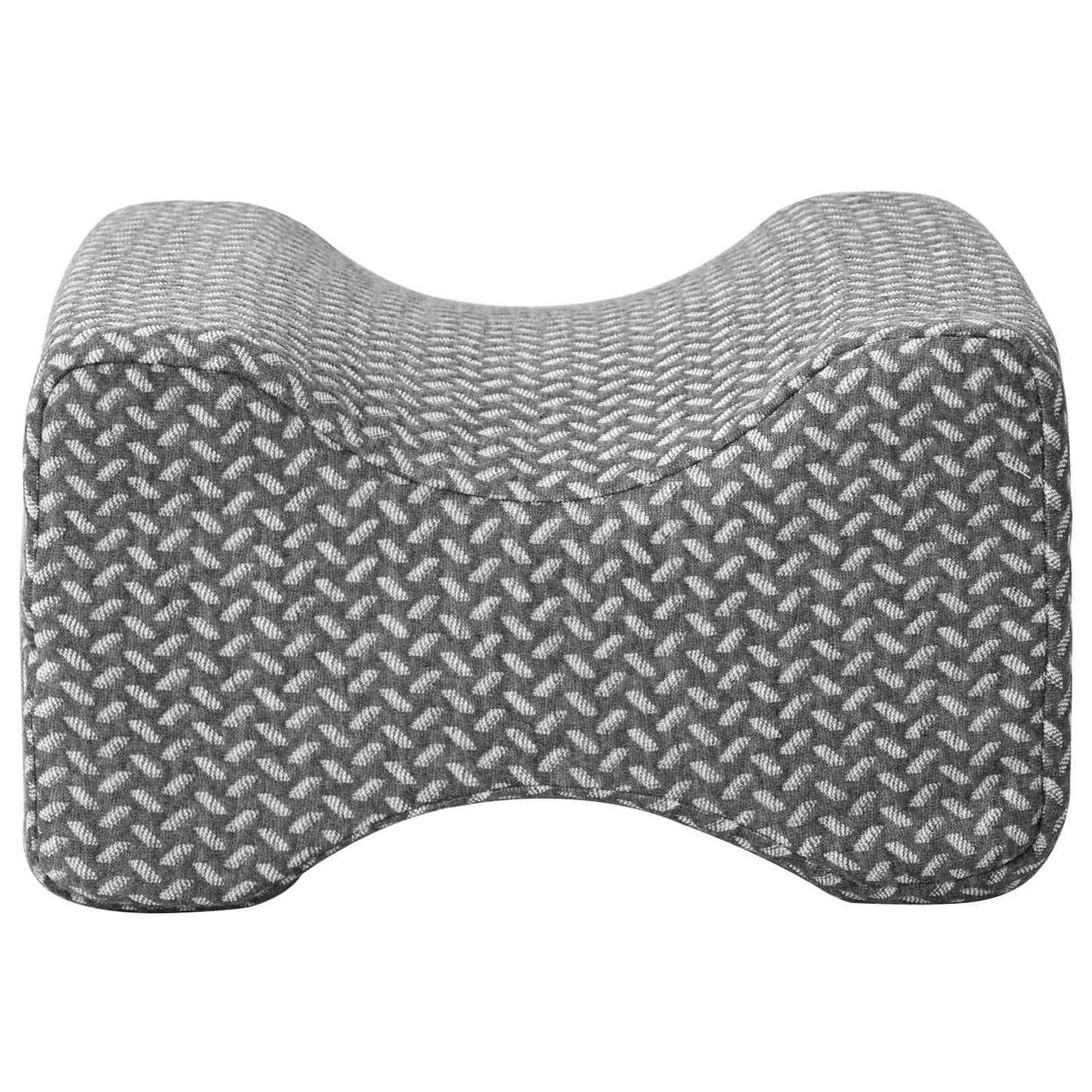 Knierolle Einfarbig Grau 26 x 21,5 x 15 cm Polyester