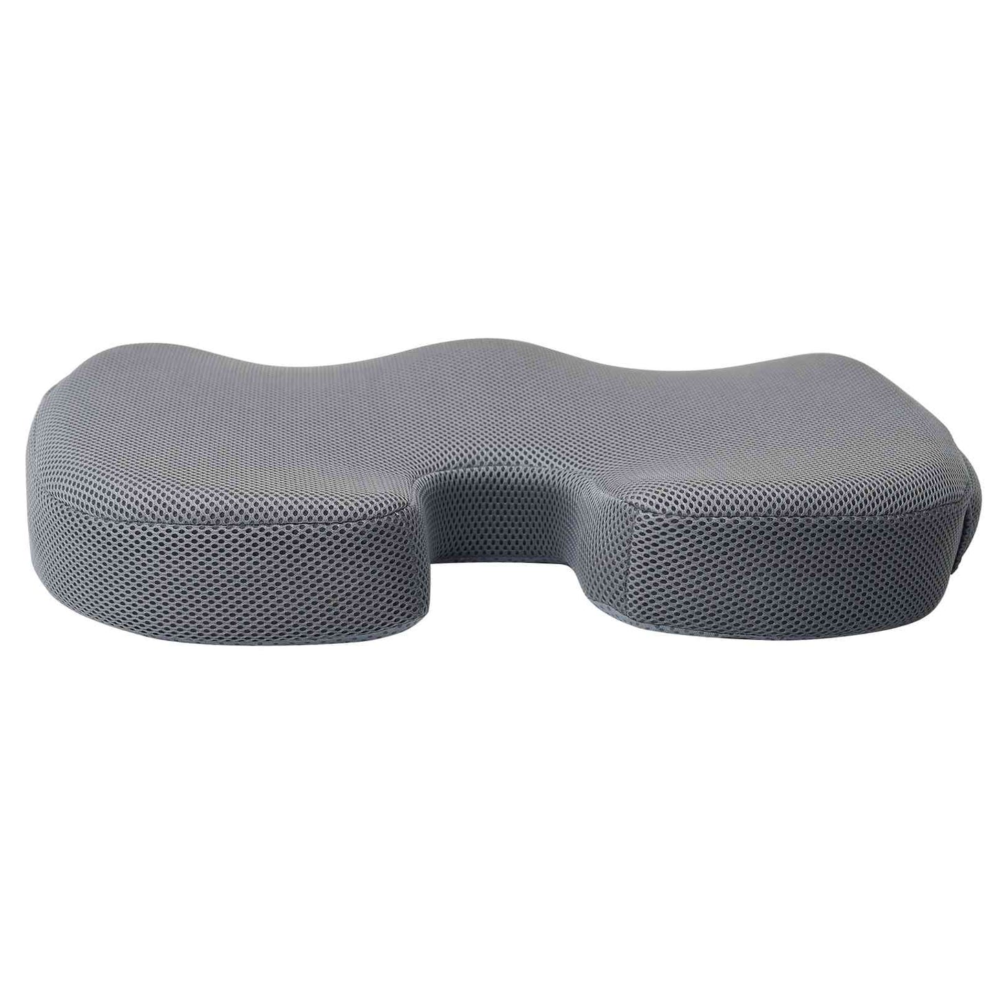 Sitzkissen mit Kissen Grau 47 x 37 x 8 cm Mit Netz