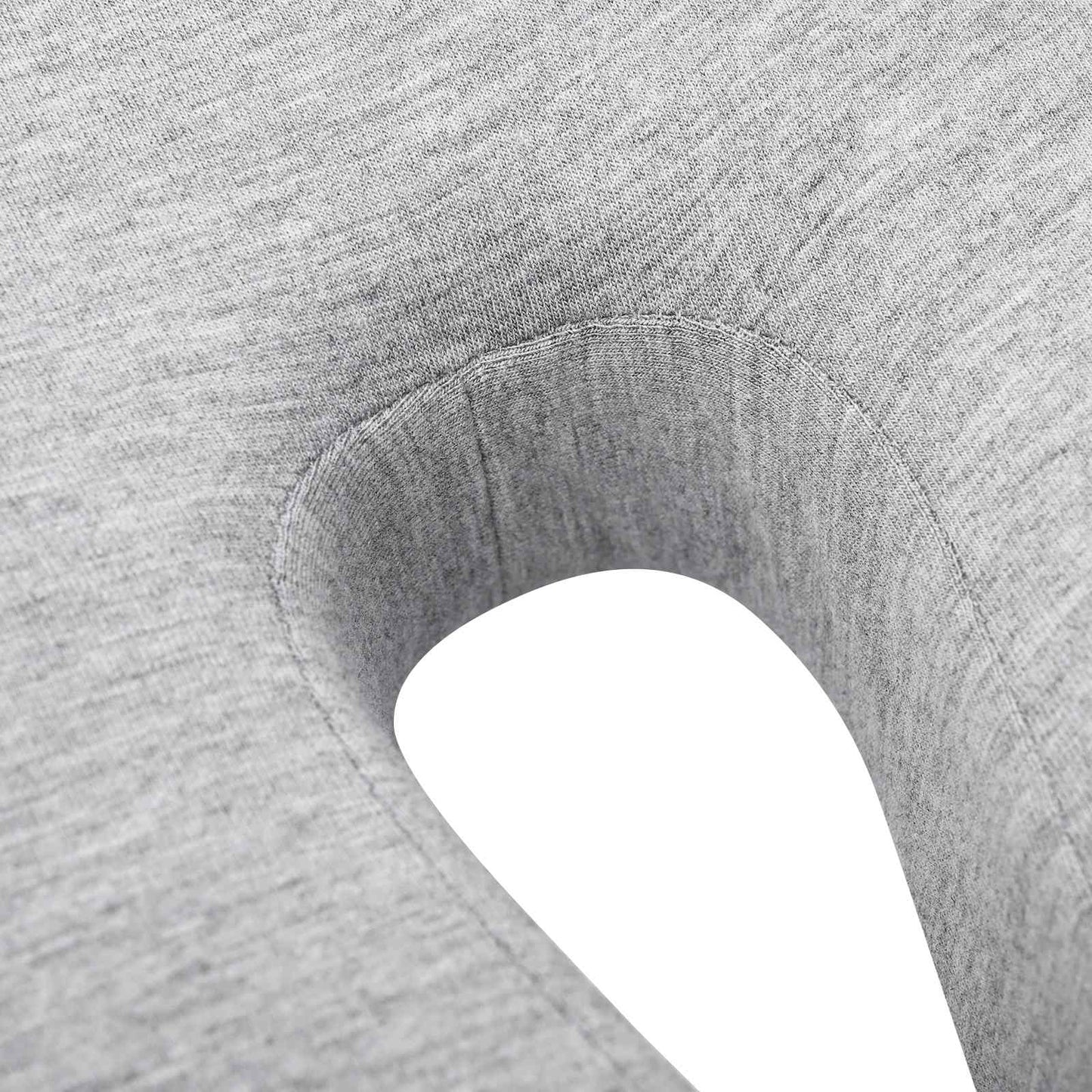 Pillow with Cushion Light Gray 50 x 43 x 10 cm Cotton