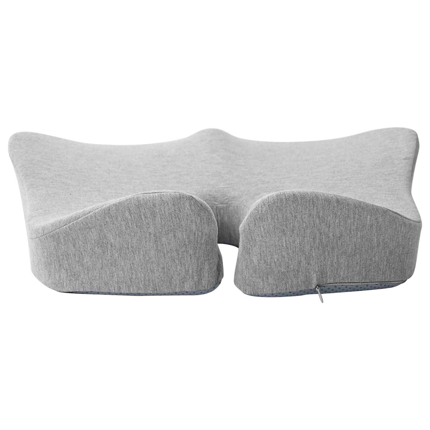 Pillow with Cushion Light Gray 50 x 43 x 10 cm Cotton