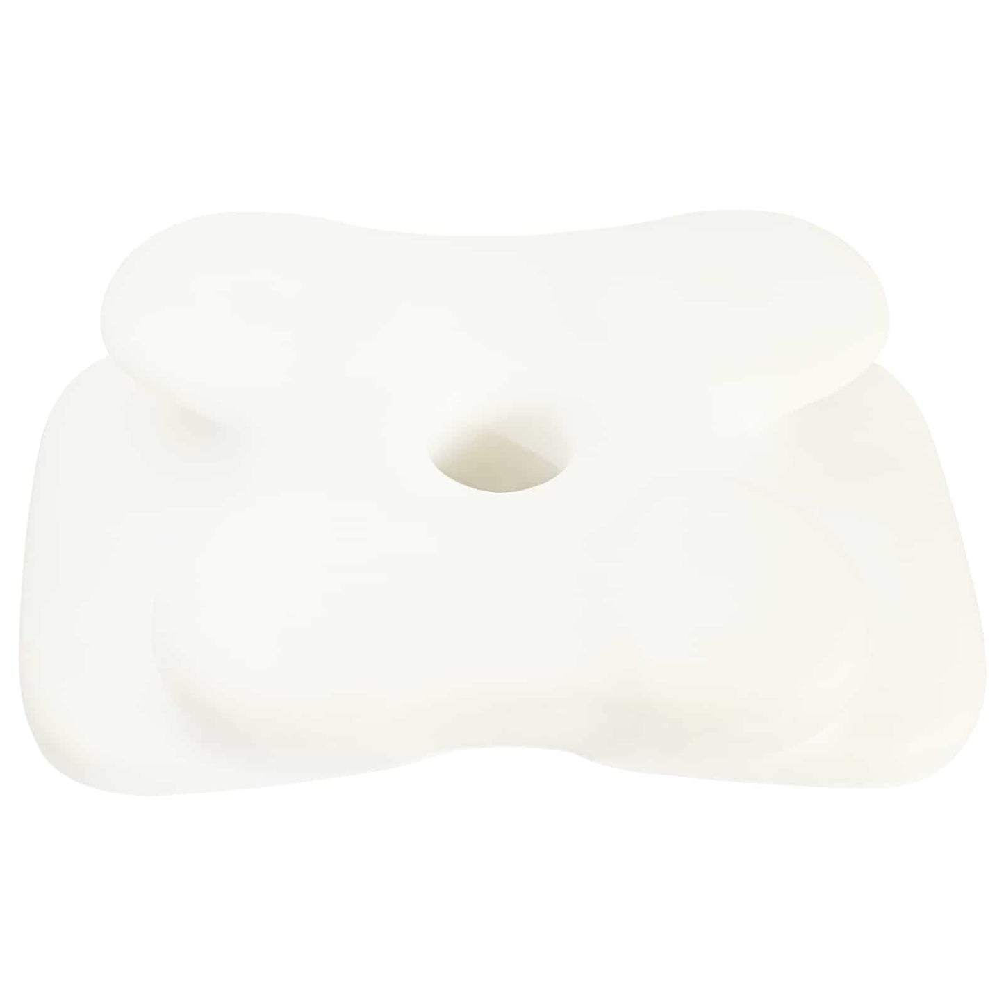 Neck support pillow with cushion Grey 58 x 38 x 12 cm Polyester