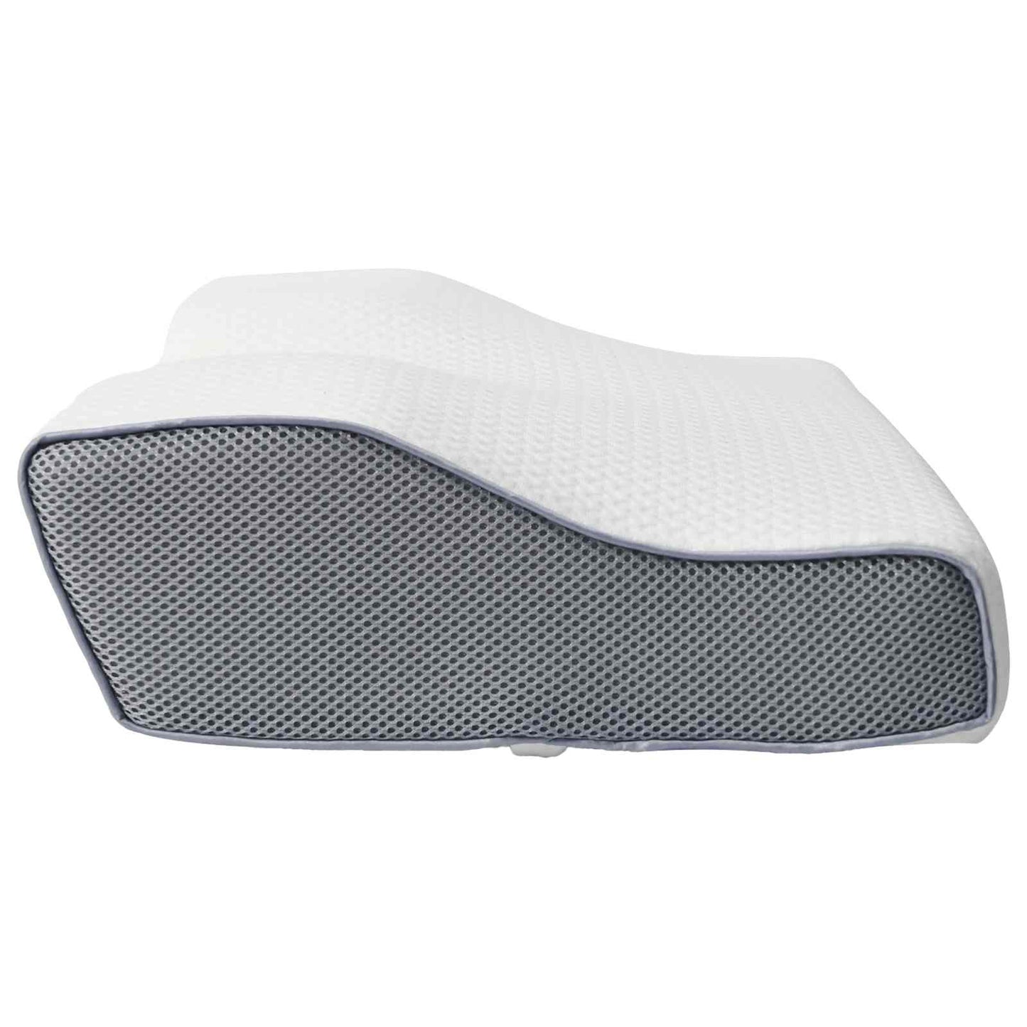 Kopfkissen mit Kissen Weiß 60 x 34 x 11 cm Polyester