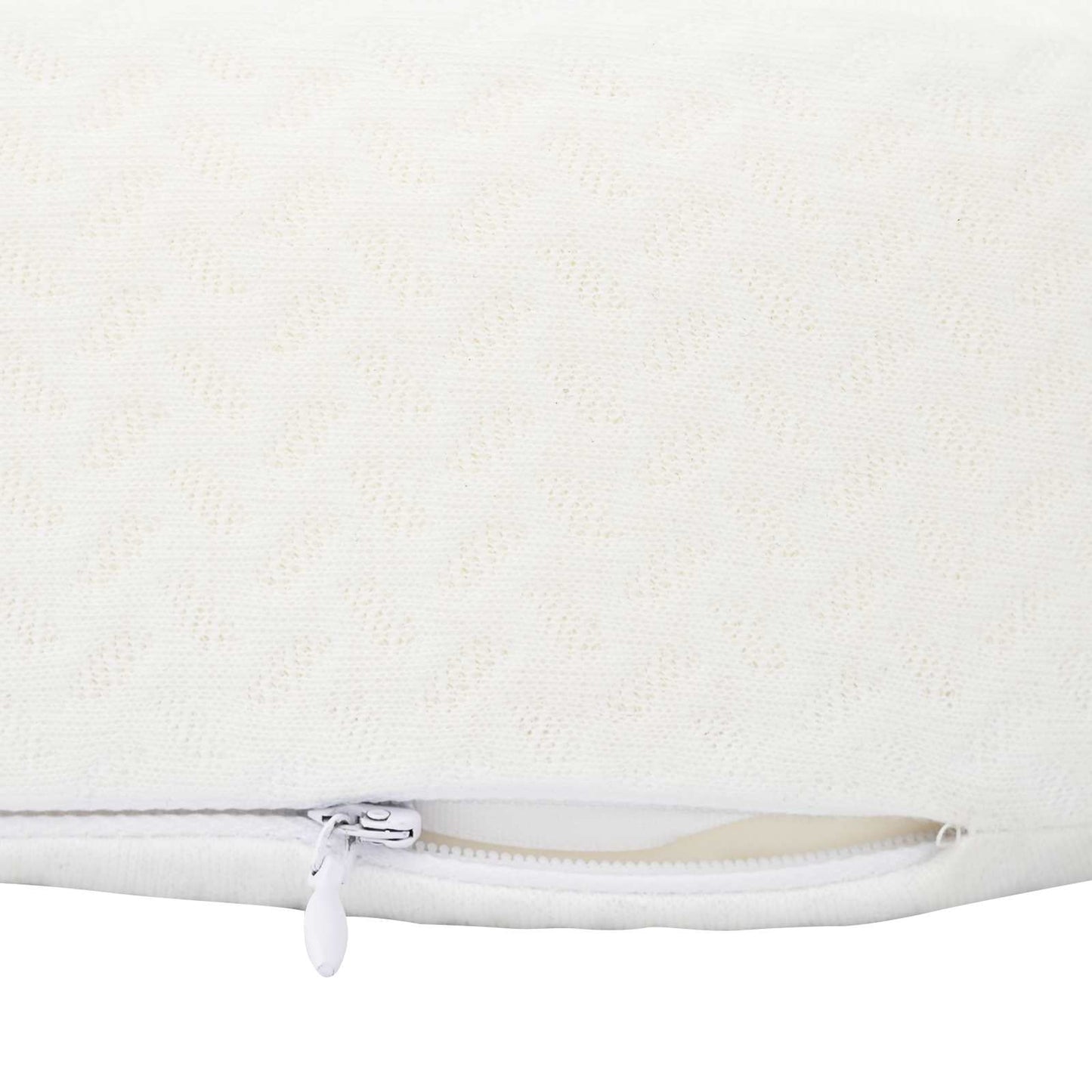 Neck Support Pillow with Pillow White 53 x 35 x 11 cm Polyester