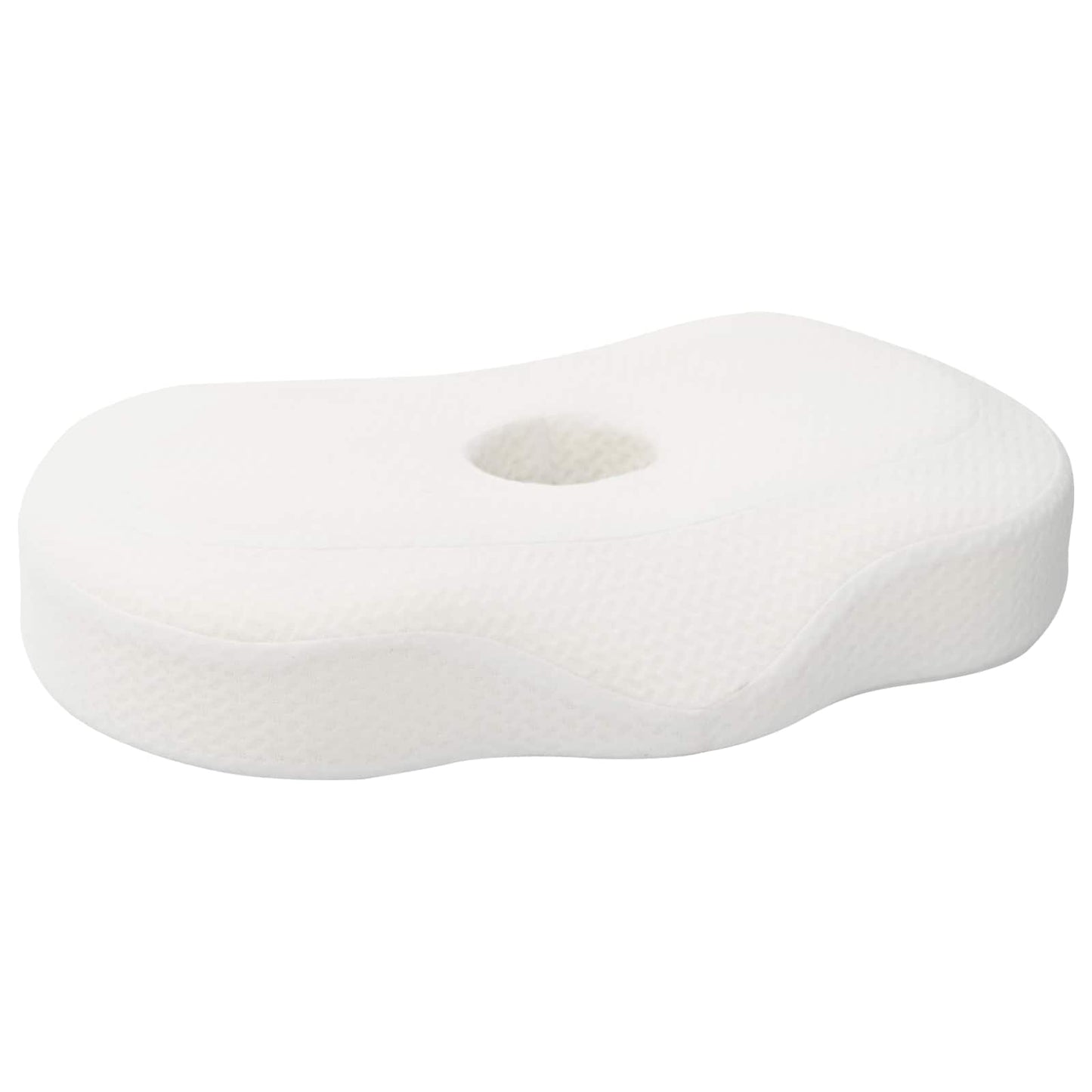 Neck Support Pillow with Pillow White 53 x 35 x 11 cm Polyester