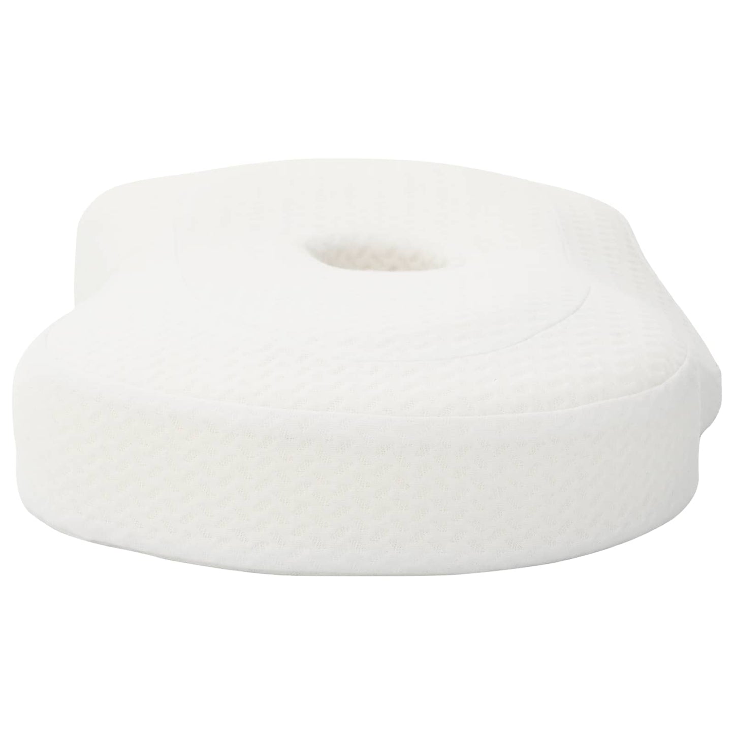 Neck Support Pillow with Pillow White 53 x 35 x 11 cm Polyester