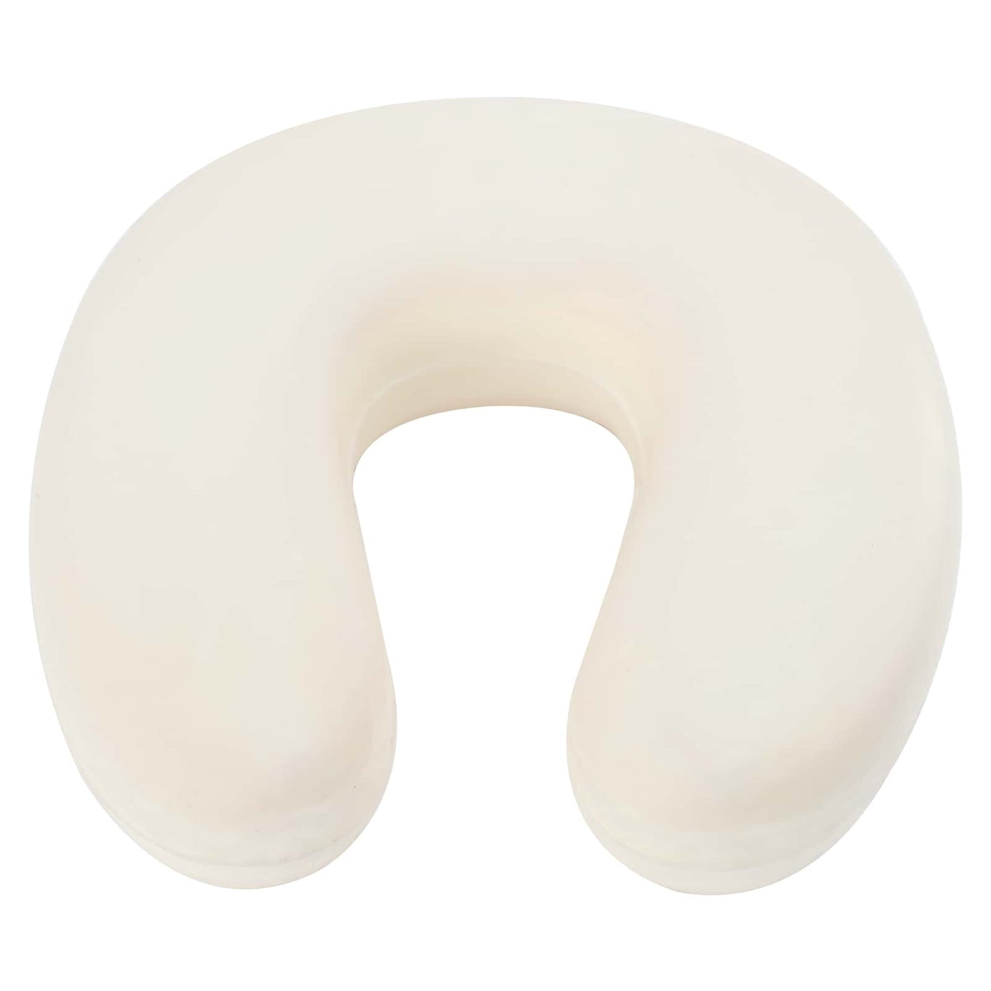 Travel neck pillow black 27 x 27 x 8 cm velvet