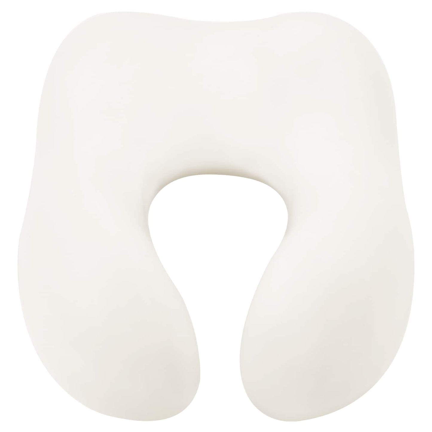 Oreiller de voyage cervical noir 27 x 26 x 14 cm Velours