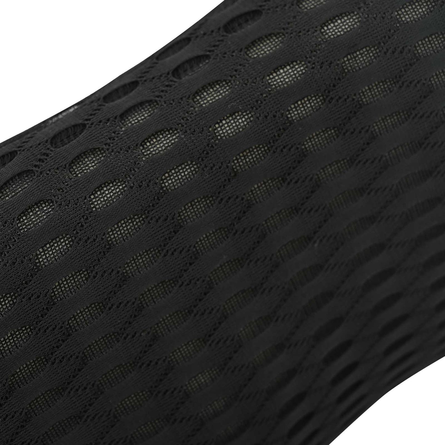 Back Cushion with Pillow Black 46 x 24 x 11 cm 4D Mesh