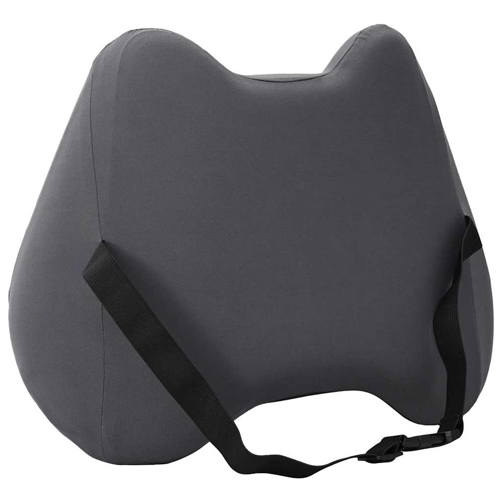 Rücken Kissen mit Kissen Grau 40 x 32 x 14 cm Polyester