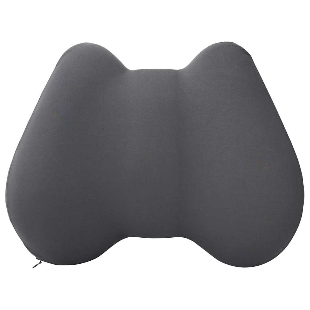 Rücken Kissen mit Kissen Grau 40 x 32 x 14 cm Polyester