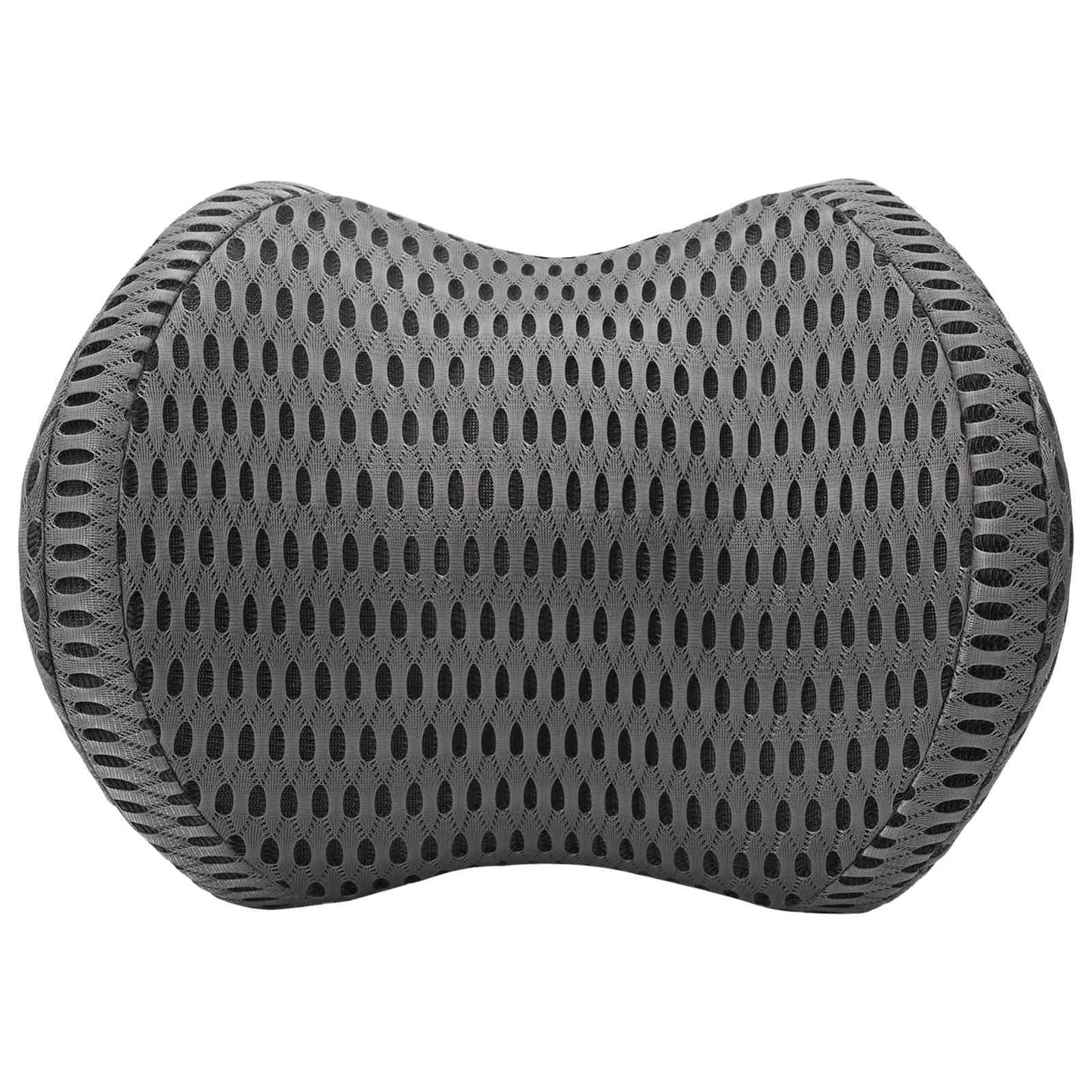 Nackenstützkissen mit Kissen Grau 31 x 22 x 13 cm 4D Mesh