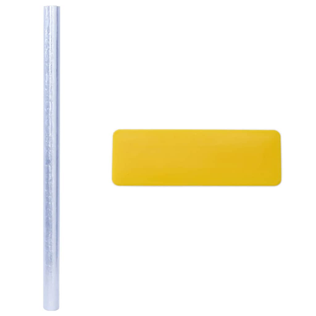Statisches Fensterfolie Transparent 60 x 2000 cm PVC