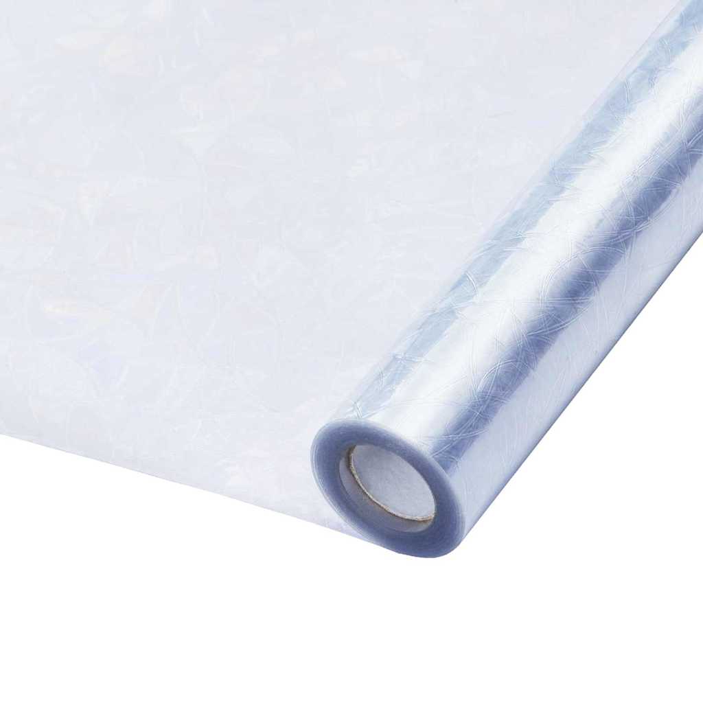 Static Window Film Transparent 90 x 1000 cm PVC