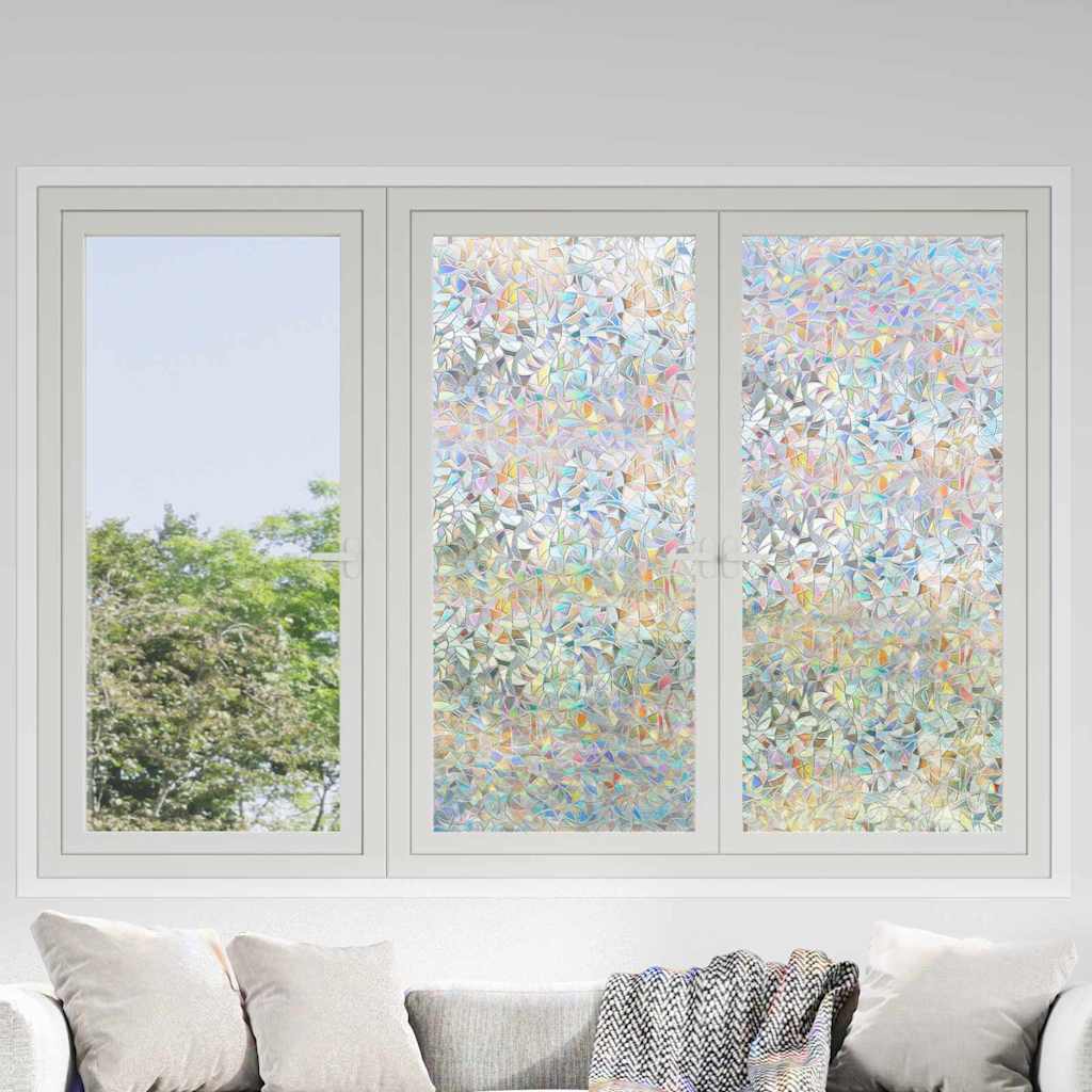 Statisches Fensterfolie Transparent 90 x 2000 cm PVC