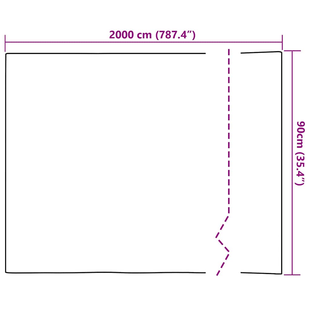 Statisches Fensterfolie Transparent 90 x 2000 cm PVC