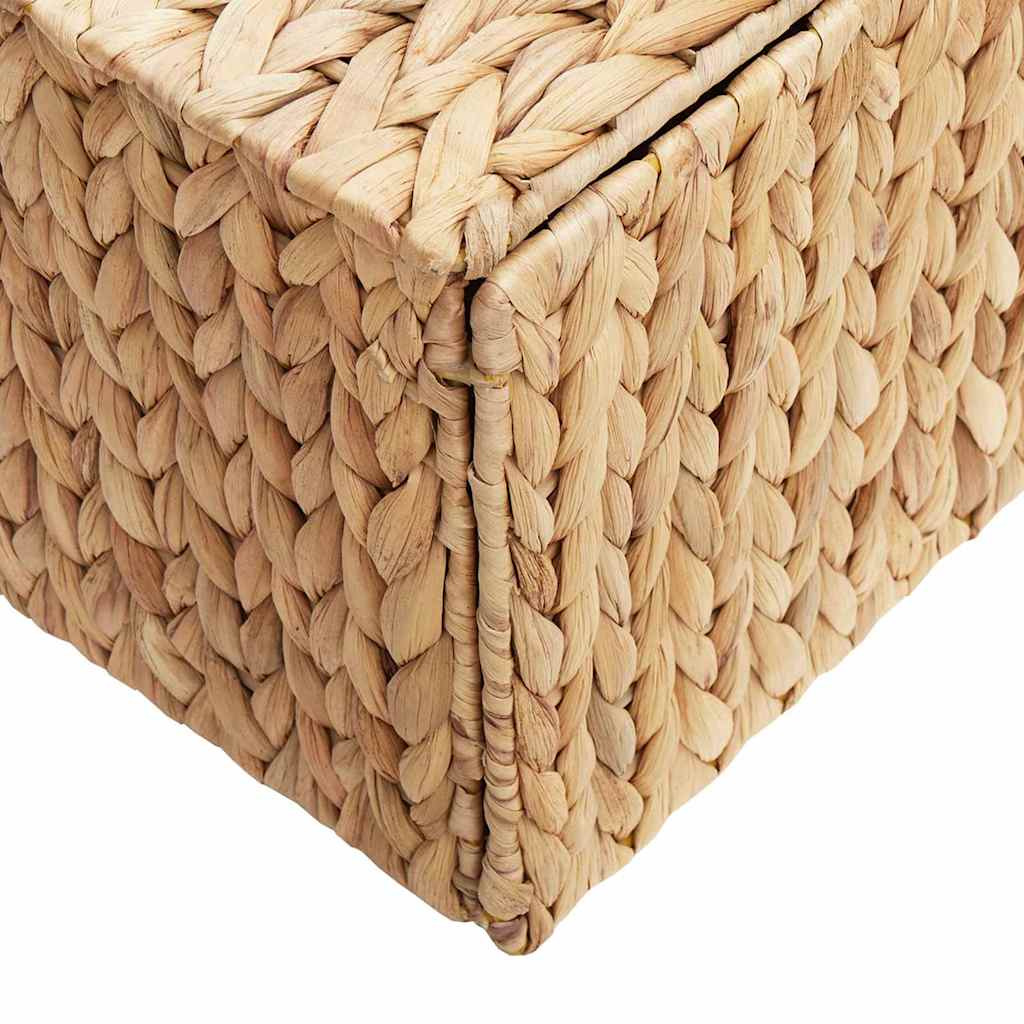 Storage Box Natural 60 x 38 x 20 cm Water Hyacinth