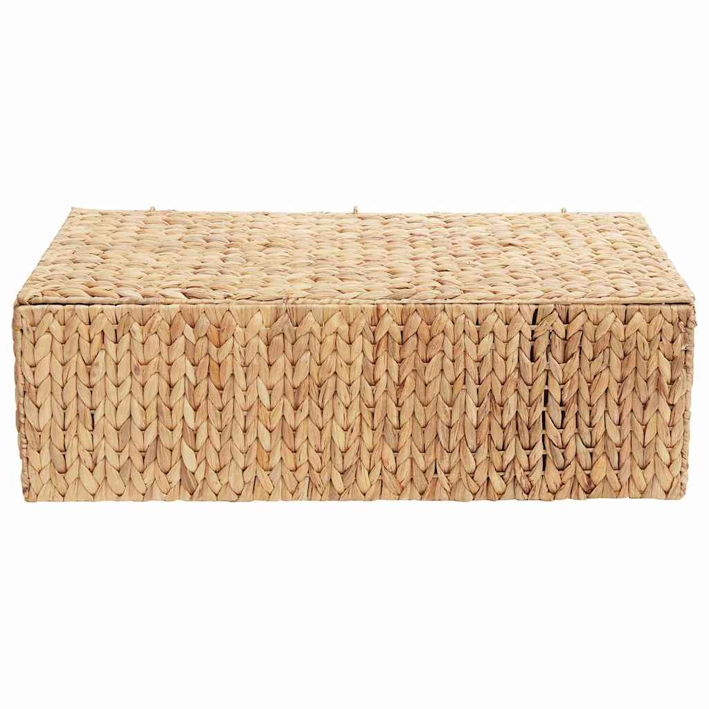 Storage Box Natural 60 x 38 x 20 cm Water Hyacinth