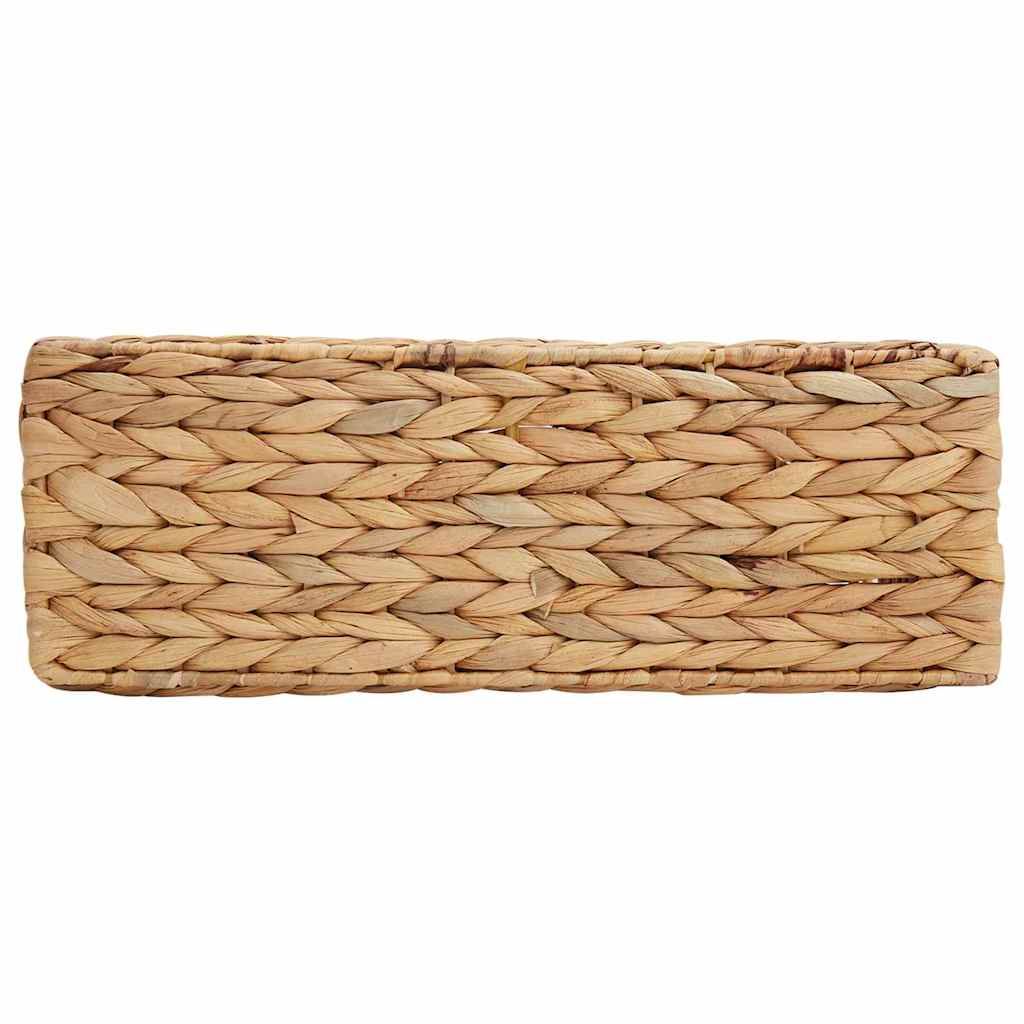 Corbeilles à magazines 2 pcs Naturel 39 x 14 x 25 cm Jacinthe d'eau