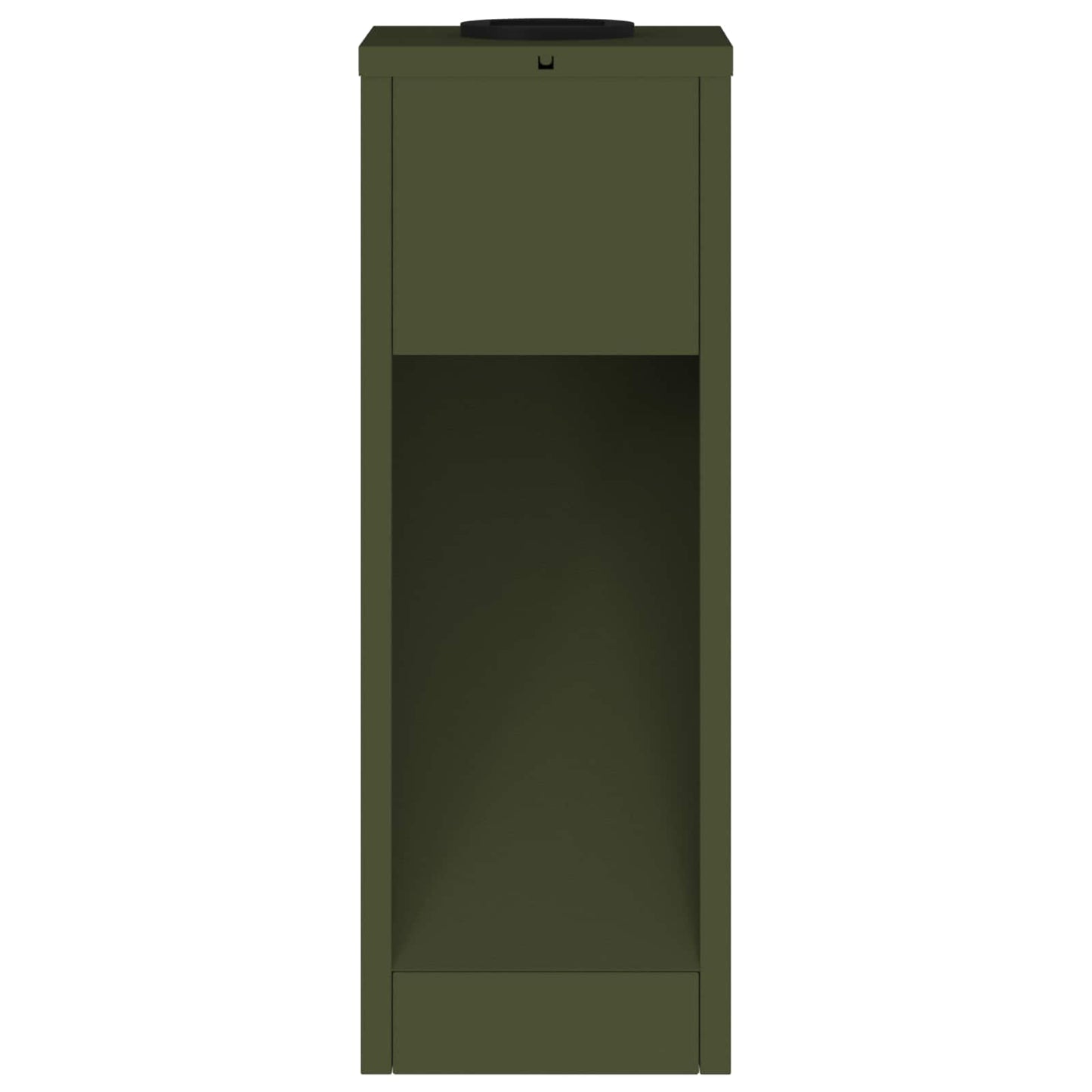 Solar LED Path Light 2 pcs Olive Green Cold-rolled Steel