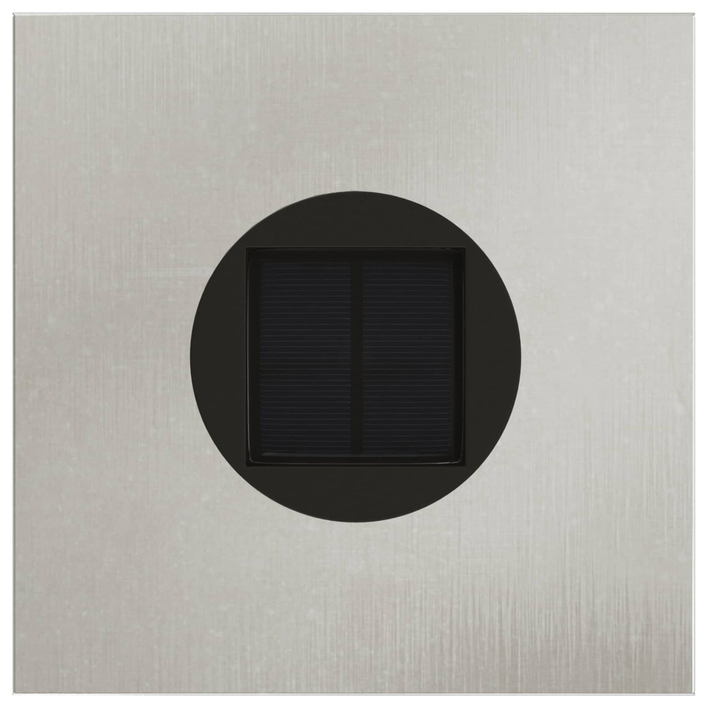 Solar LED Path Light 2 pcs Silver Stainless Steel