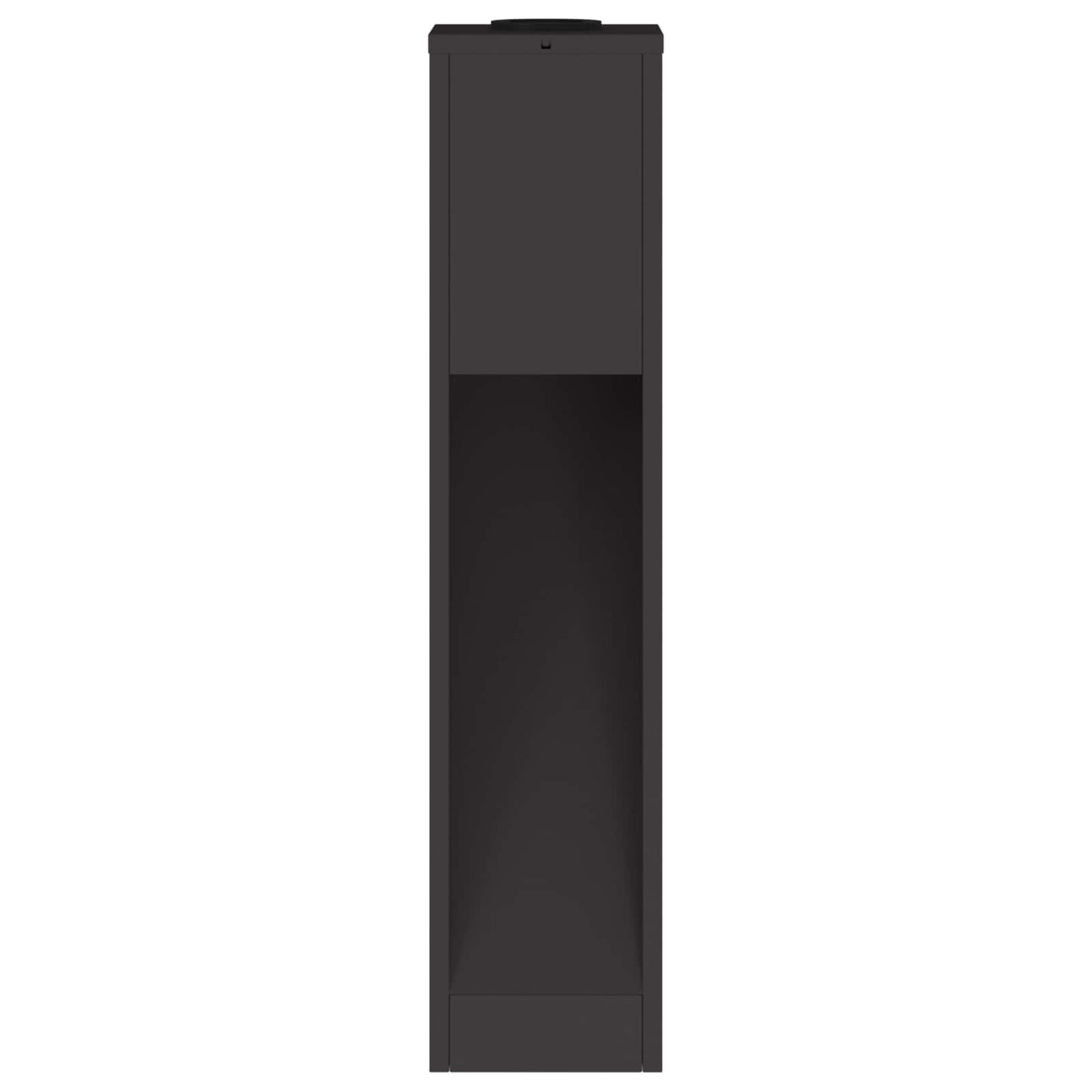 Solar LED Wegeleuchte 2 pcs Schwarz Kalt gewalzter Stahl