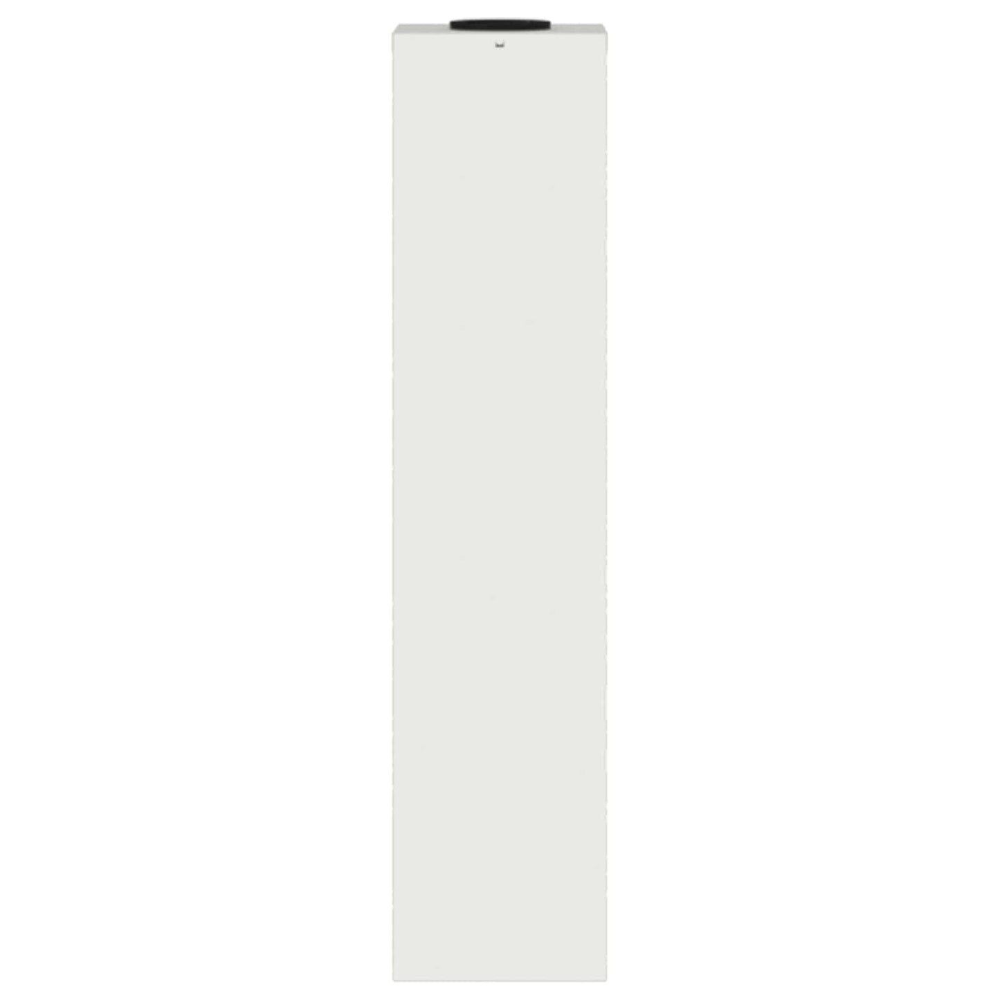Solar LED Wegeleuchte 2 pcs Weiß Kalt gewalzter Stahl