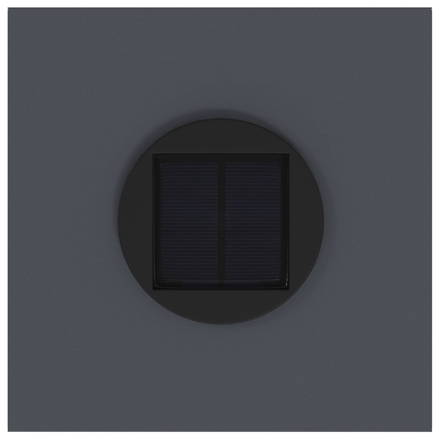 Solar LED Path Light 2 pcs Anthracite Cold-rolled steel