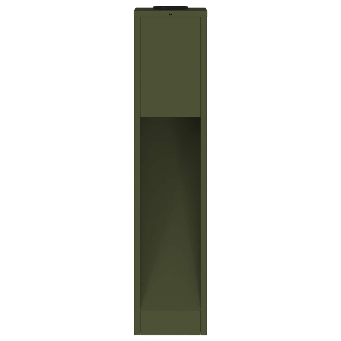 Solar LED Wegeleuchte 2 pcs Olive Grün Kalt gewalzter Stahl